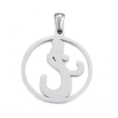 Non-Tarnish 304 Stainless Steel Pendants STAS-K162-051P-1