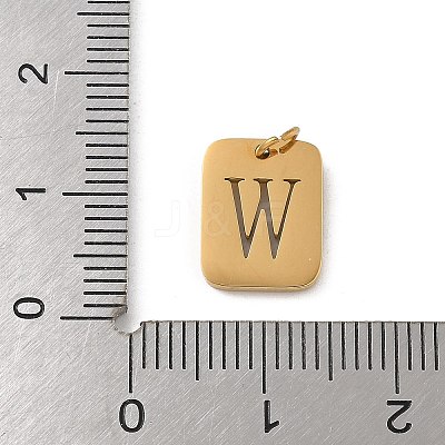 304 Stainless Steel Charms STAS-R001-01G-W-1