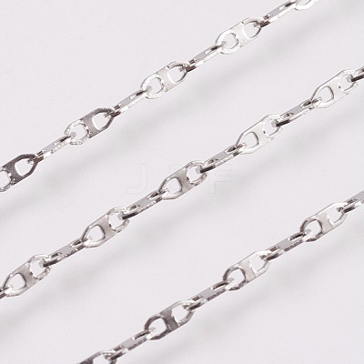 Tarnish Resistant 304 Stainless Steel Mariner Link Chain CHS-K008-13B-1