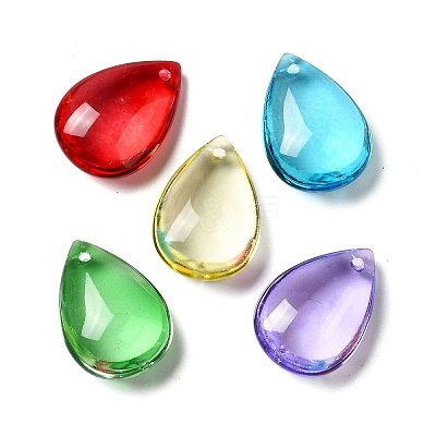 Transparent Glass Pendant GLAA-H025-07-1