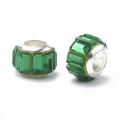 Glass European Beads GPDL-S039-02B-1