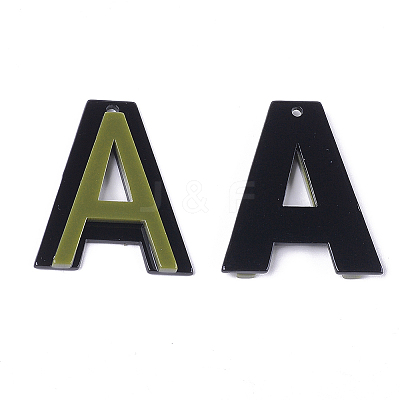Cellulose Acetate(Resin) Pendants KY-S158-41A-B-1