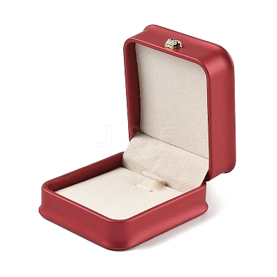 PU Leather Necklace Pendant Gift Boxes LBOX-L005-F05-1