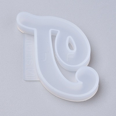 Letter DIY Silicone Molds DIY-I034-08T-1
