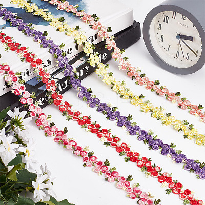Polyester Lace Trim OCOR-GF0002-11B-1
