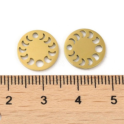 Ion Plating(IP) 304 Stainless Steel Connector Charms STAS-J042-17G-1
