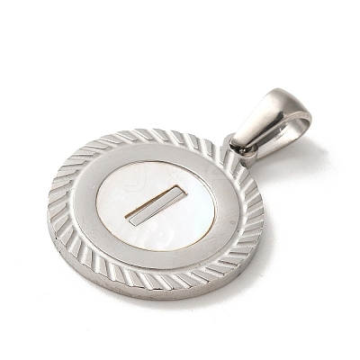 304 Stainless Steel Pendants STAS-I204-I-P-1