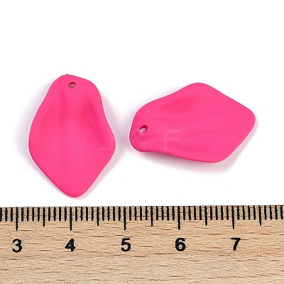 Spray Painted Acrylic Pendants FIND-PW0024-15E-1-1