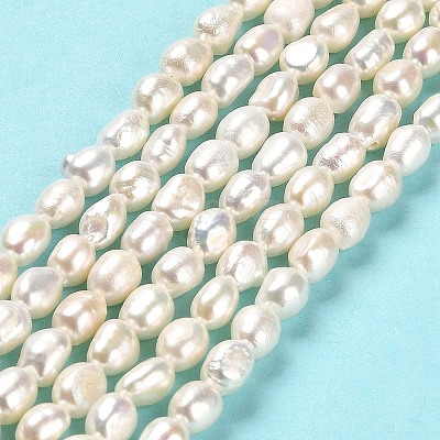 Natural Cultured Freshwater Pearl Beads Strands PEAR-E016-065-1