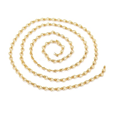 Brass Textured Ladder Chains CHC-C017-01-NR-1