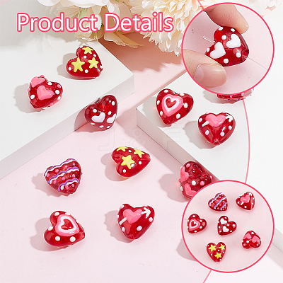 Handmade Lampwork Beads LAMP-PH0001-32B-1
