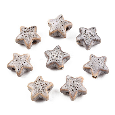 Handmade Porcelain Beads X-PORC-Q191-3-1