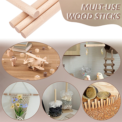 Wood Sticks WOOD-WH0002-64B-1