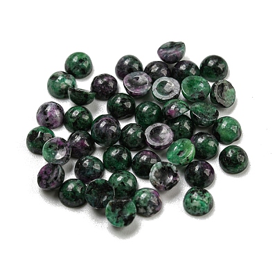 Natural Ruby in Zoisite Cabochons G-H309-03-46-1