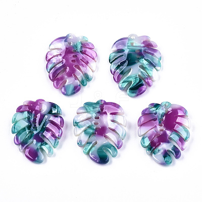Cellulose Acetate(Resin) Pendants X-KY-S163-121B-1