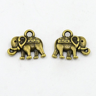 Tibetan Style Alloy Charms LS-PALLOY-P220-01AB-NR-1