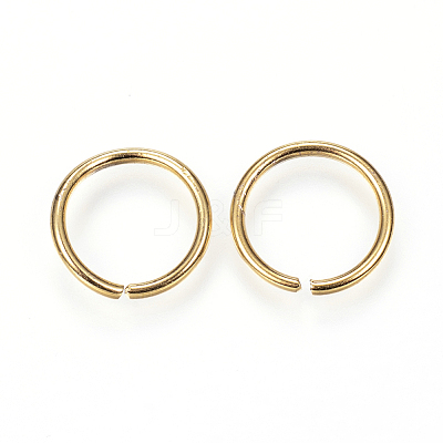 304 Stainless Steel Open Jump Rings X-STAS-G098-02G-1