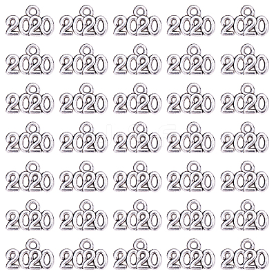 Tibetan Style Zinc Alloy Charms PALLOY-SC0002-14AS-1
