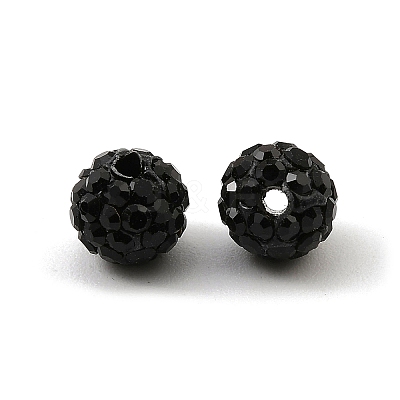 Handmade Polymer Clay Disco Ball Beads RB-R040-6mm-06-1