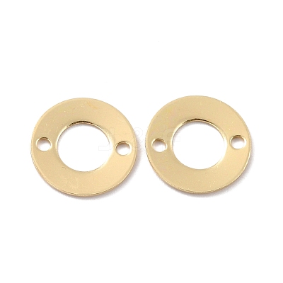 Eco-Friendly Brass Links Connectors KK-C226-07G-RS-1