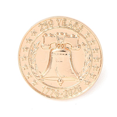 USA Independence 250 Year Commemorative Alloy Lapel Pin Backs JEWB-B046-01A-KCG-1