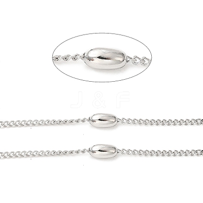 Tarnish Resistant 304 Stainless Steel Link Chain STAS-C079-22B-1