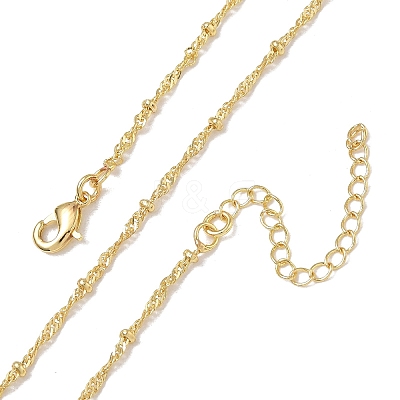 2.5MM Brass Satellite Chain Necklaces for Women KK-CBA4FD4-16G-1
