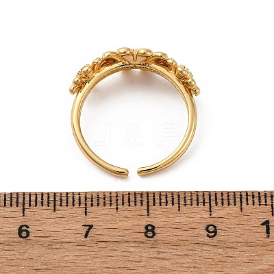 304 Stainless Steel Adjustable Cuff Rings for Women RJEW-B131-01A-1