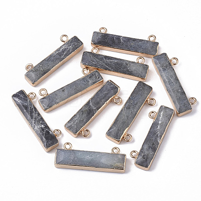 Natural Labradorite Charms G-S359-012B-1