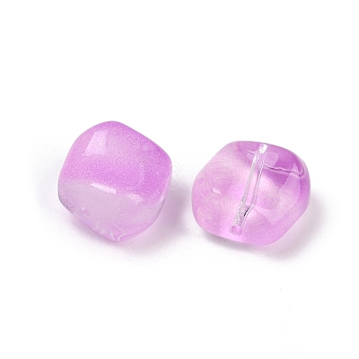 Transparent Glass Beads DGLA-E004-08E-1