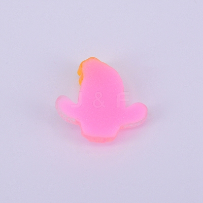 Transparent Resin Cabochon RESI-WH0009-35-1