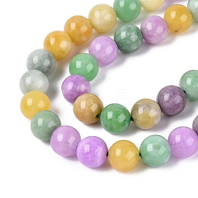 Natural Quartz Beads Strands G-N363-8mm-03-1