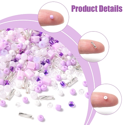 2 Sets Glass Seed Beads DIY-FS0008-27D-1