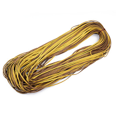 Braided PU Leather Cords LC-S018-10A-1
