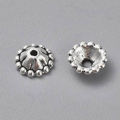 Tibetan Silver Bead Caps LS-AA131-1