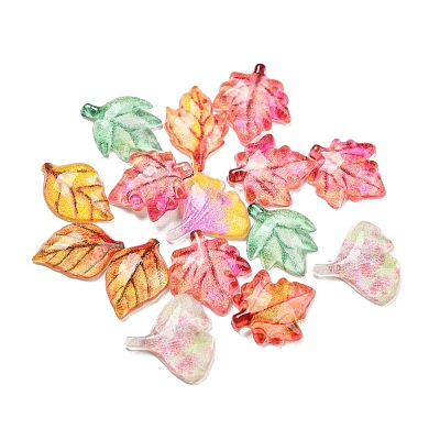 Translucent Resin Cabochons RESI-D005-11-1