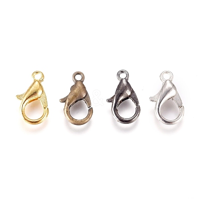 Zinc Alloy Lobster Claw Clasps E102-M-1