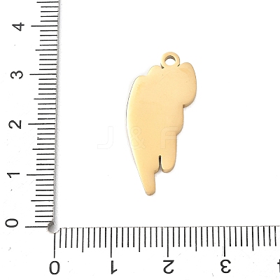 304 Stainless Steel Pendants SA-CBAE115-07G-1