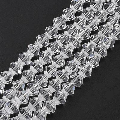 Imitation Austrian Crystal 5301 Bicone Beads GLAA-S026-6mm-07-1