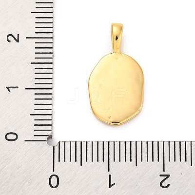 Brass Enamel Pendants KK-S502-08G-1