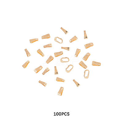 304 Stainless Steel Snap On Bails STAS-UN0003-55G-1
