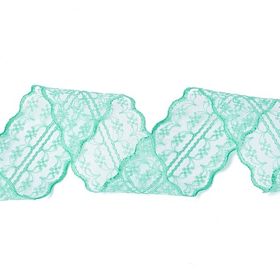 Polyester Lace Trim OCOR-A004-01G-1