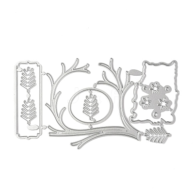 Carbon Steel Embossing Metal Cutting Dies for DIY Template DIY-D044-02-1