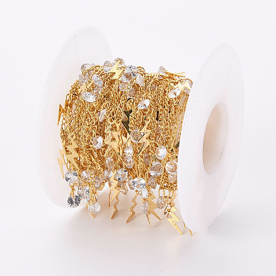 Handmade Brass Curb Chains CHC-S012-035-1