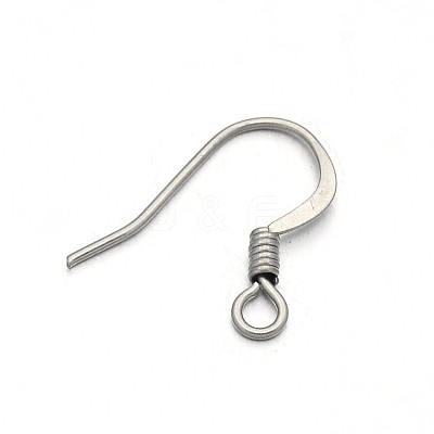 Tarnish Resistant 304 Stainless Steel French Earring Hooks STAS-N075-06-1