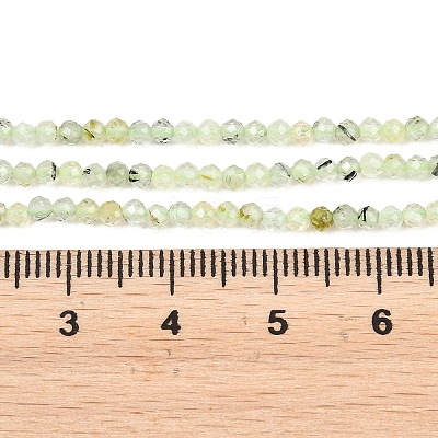 Natural Prehnite Beads Strands G-RM250104-A7-1
