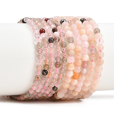 Natural Mixed Stone Beads Strands G-RM250101-E8-1
