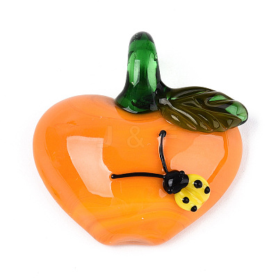 Handmade Lampwork Pendants LAMP-N034-15C-1
