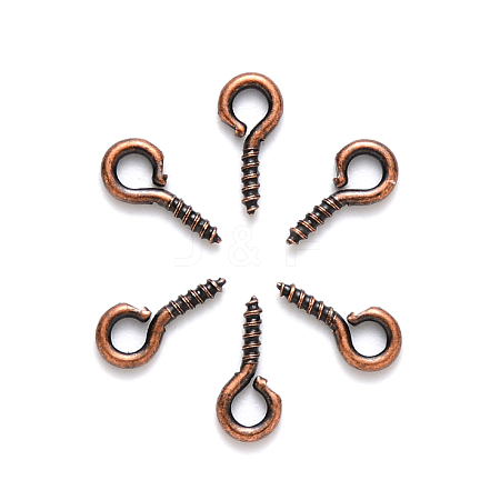 Iron Screw Eye Pin Peg Bails X-IFIN-E561Y-R-1