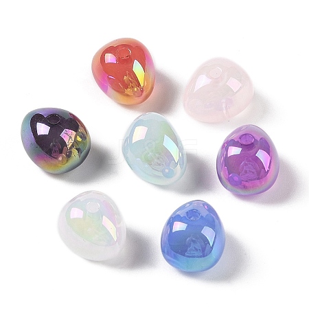 Opaque Acrylic Beads OACR-G035-03-1